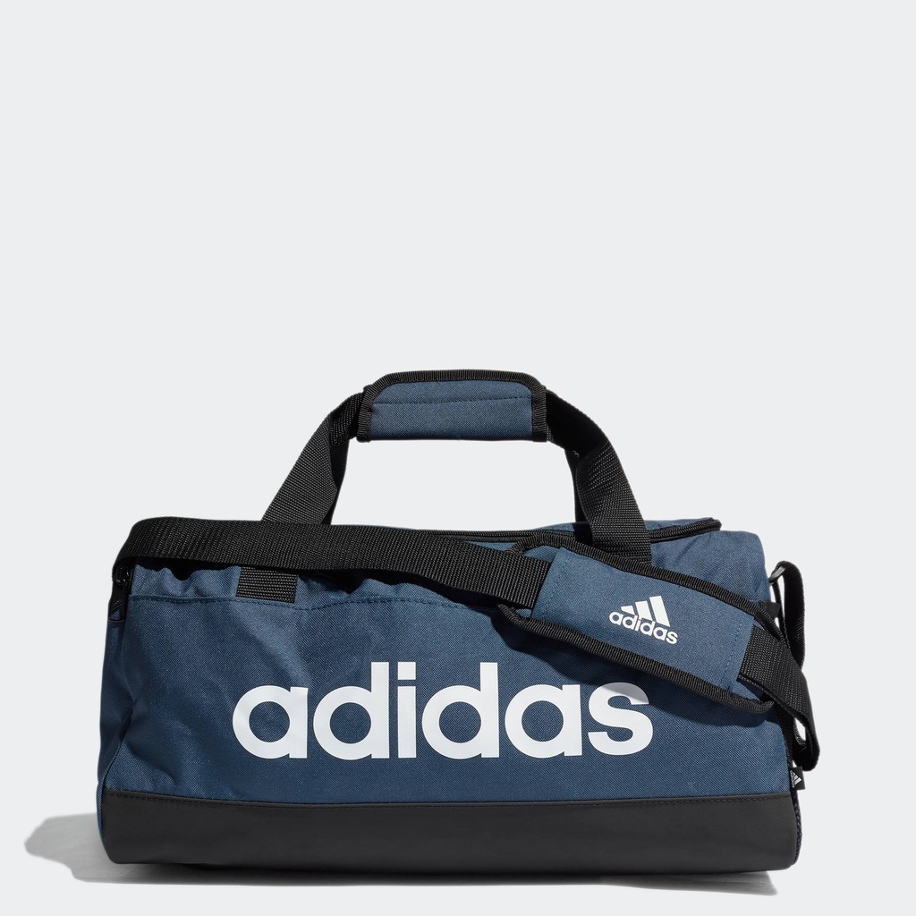 adidas ไลฟ์สไตล์ กระเป๋าดัฟเฟิล Essentials Logo ขนาดเล็กพิเศษ Unisex สีน้ำเงิน GN2035