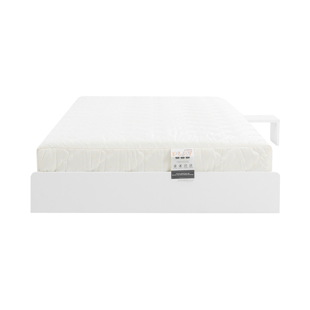 Koncept Furniture  เตียง 3F+ที่นอน KC-PLAY รุ่น DONGI สีขาว
