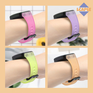 สายยางโปร่งใส for Huawei Band 10 9 8 NFC สายรัดสายรัดข้อมือซิลิโคนกีฬาปรับได้ for สมาร์ทว็อช Huawei Band 10 9 8
