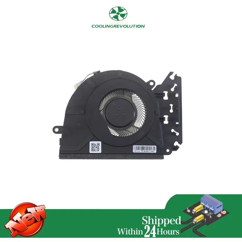 พัดลมระบายความร้อน CPU แล็ปท็อป EG50050S1-CL40-S9A DC5V 2.50W 4-Pin สําหรับ HP 15-FC ProBook 250 G10