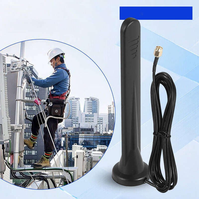 GOXIS Outdoor Waterproof Magnetic 5G SMA Male 15dBi WiFi Router Antenna - GS-15