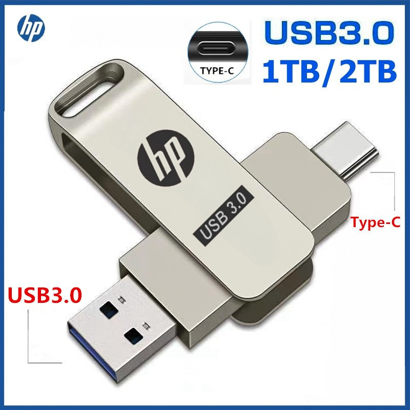 2TB 2in1 USB3.0 แฟลชไดรฟ์ประเภท c/Micro 1TB 512GB 256GB 128GB 64GB 32GB แฟลชไดรฟ์ USB OTG ความเร็วสูงเหมาะสําหรับ Android PC