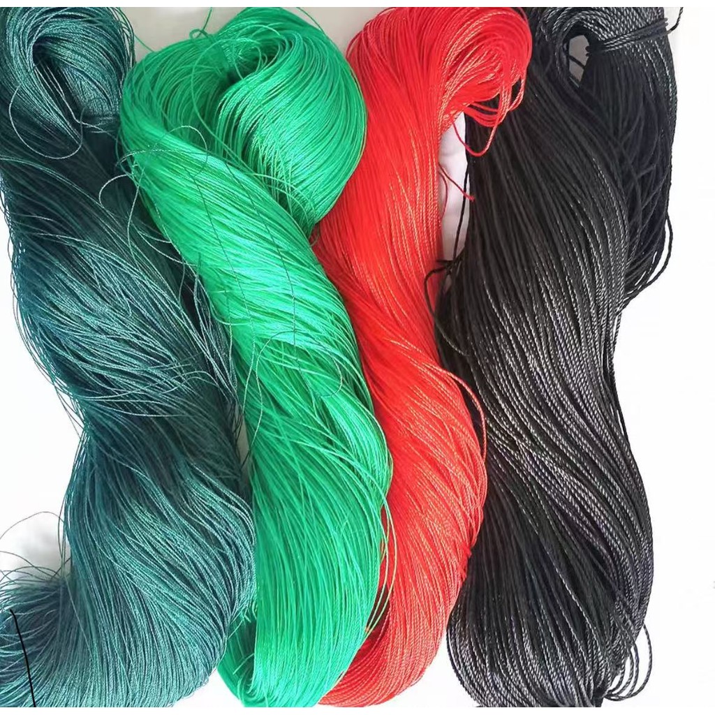 โซ่ซิลิโคนสีคู่ 4.5 ม. สําหรับตาข่ายตกปลา Mending & DIY อุปกรณ์เสริม - สายซ่อมแบบยืดหยุ่น 15FT