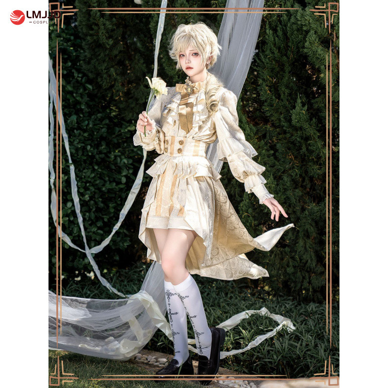 Little Prince Lolita Shota Prince คอสเพลย์เครื่องแต่งกาย Noble สไตล์ Top Overalls ชุดฤดูใบไม้ผลินำเข้า