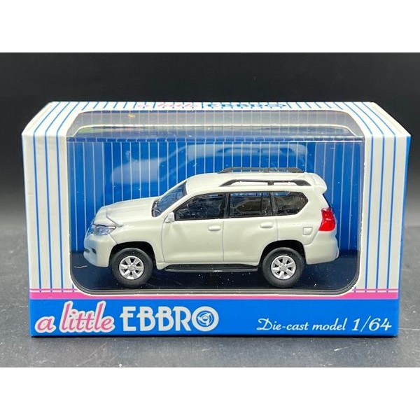 Ebbro 1/64
Toyota Prado Diecast model : White