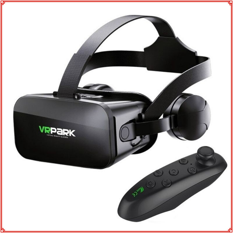 แว่นตา VR 3D แว่นตาเสมือนจริง VRPARK J20 สำหรับ iPhone Android เกมสมาร์ทโฟน
