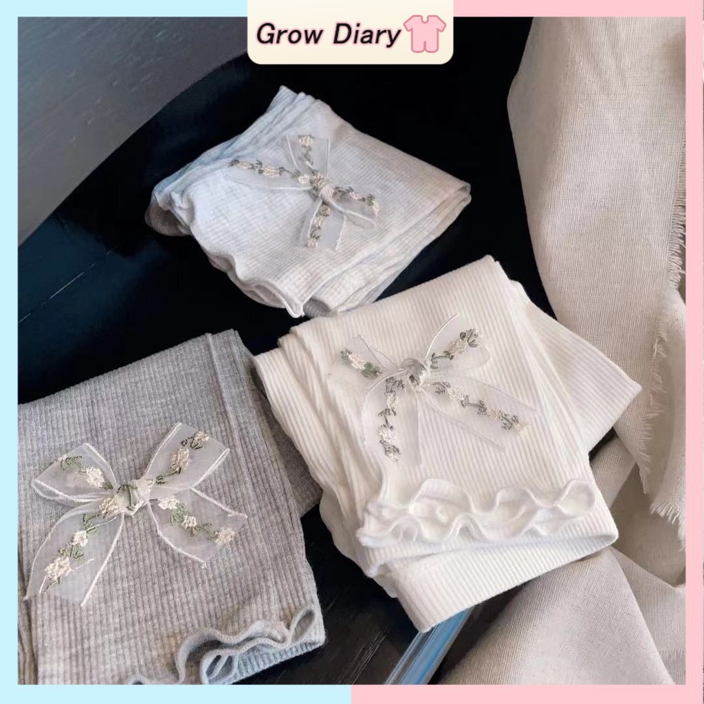 เลกกิ้งผ้าไหมน้ําแข็งสําหรับเด็กทารกหญิงฤดูร้อนเลกกิ้ง 1-7 ปี