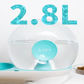 ชามน้ำแมว อัตโนมัติ 2.8L ป้องกันการอุดตัน พร้อมแผ่นกรองน้ำ สังเกตระดับน้ำแบบเรียลไทม์ ชามแมวยกสูง