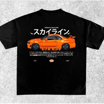 Nissan Skyline GTR R34 TSIRT โถไมโครไฟเบอร์