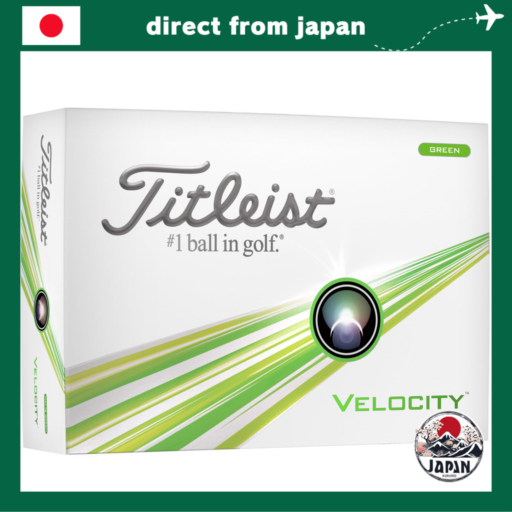 Titleist VELOCITY 2024 Golf Balls – Unisex – 1 Dozen / 1 Sleeve