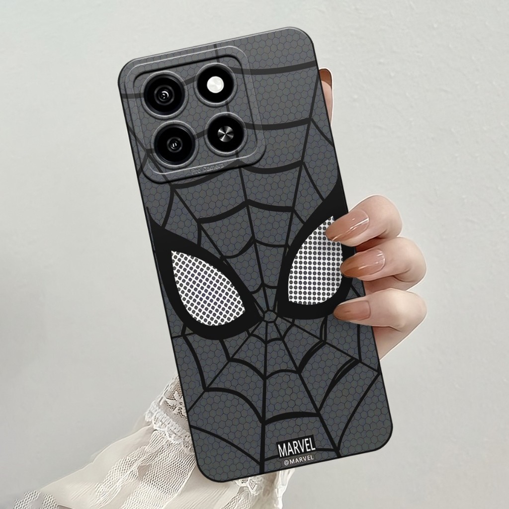 HP ล่าสุด ZTE Blade A35 / ZTE Blade A55 Phone Softcase Spiderman Motif - ZTE Blade A35 Phone Case / 