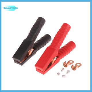 UTZN> 1คู่พลาสติกจับทดสอบจระเข้คลิปสําหรับโครงการไฟฟ้า100-30…