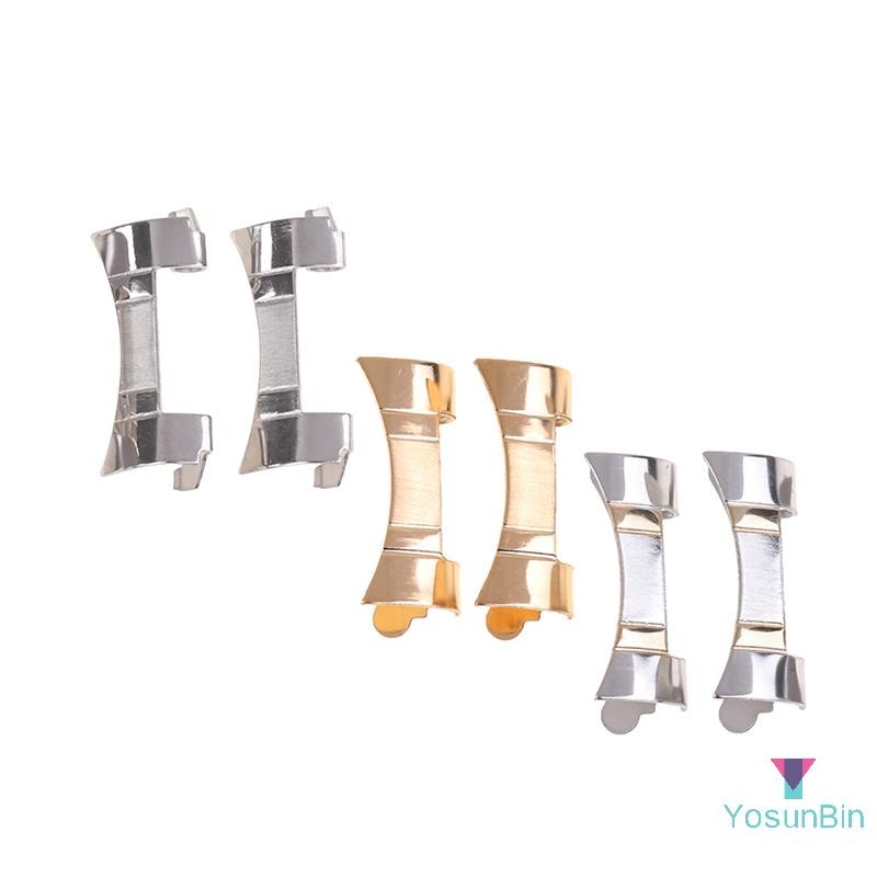 YosunBin] สายนาฬิกาสแตนเลส Link สายนาฬิกาปลายโค้งนาฬิกาข้อมือ Link เปลี่ยนซ่อมเครื่องมือ 19/20/21/22/23/24 มม. ใหม่