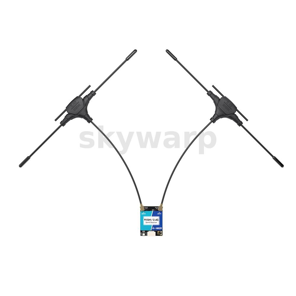 GEPRC ELRS 915M/2.4G Dual-band Gemini Xrossband ExpressLRS ELRS Receiver สําหรับ FPV Racer Drone