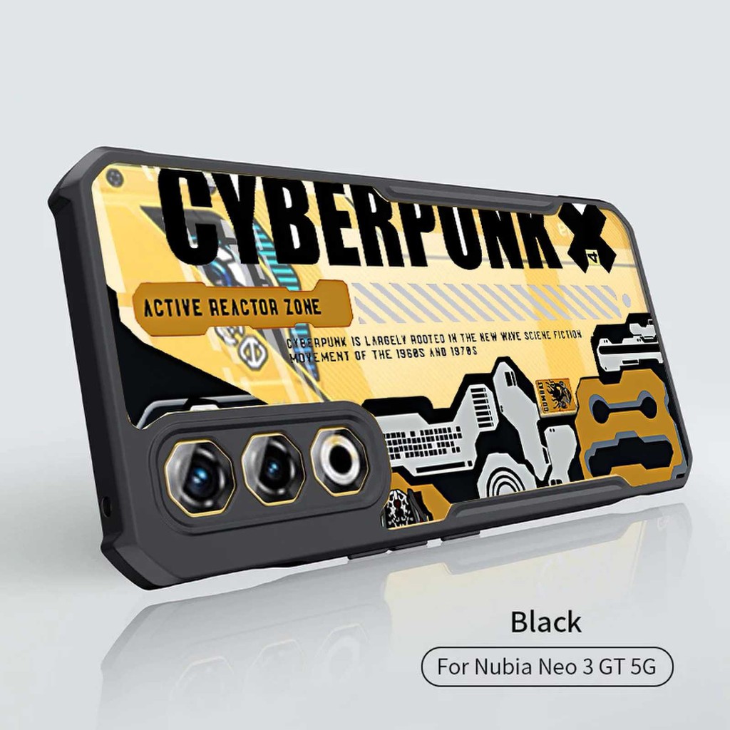 Luxur เคสโทรศัพท์สําหรับ ZTE Nubia Neo 3 GT กรณีอะคริลิคใสป้องกันการล่มสลาย Ultra Thin Hard สําหรับ Nubia Neo 2 Neo 3 5G NO.81 - รูปที่ 4