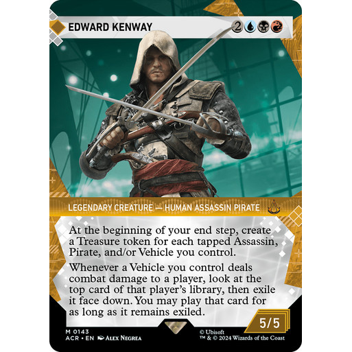 การ์ด EDH PlayTest - Edward Kenway (มัลติ)