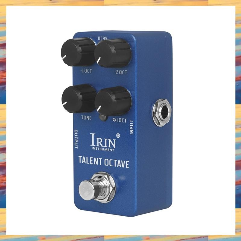 [LMQN] -19 Talent Octave Guitar Effect Pedal 3 Octave แยกเสียงเอฟเฟกต์ True Bypass Pedals อุปกรณ์เสร