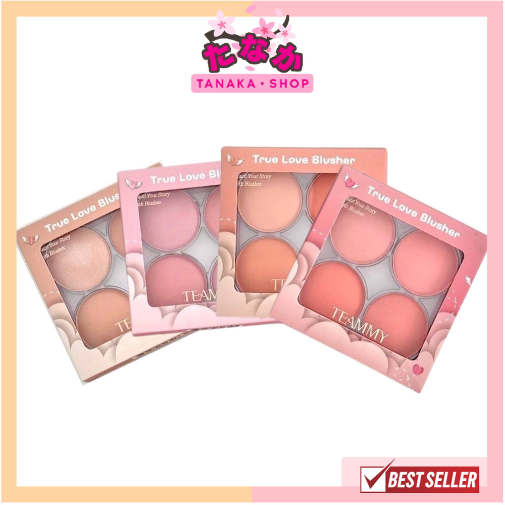 🔥แท้/ถูกที่สุด/ไลฟ์ทุกวัน🔥(1ชิ้น) TB102 Teammy True Love Blusher บลัชออน (L)