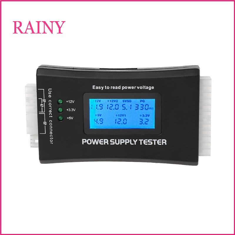 RAINY 20 24 Pin LCD Power Supply Tester Bank Supply Power วัดเครื่องทดสอบวินิจฉัย