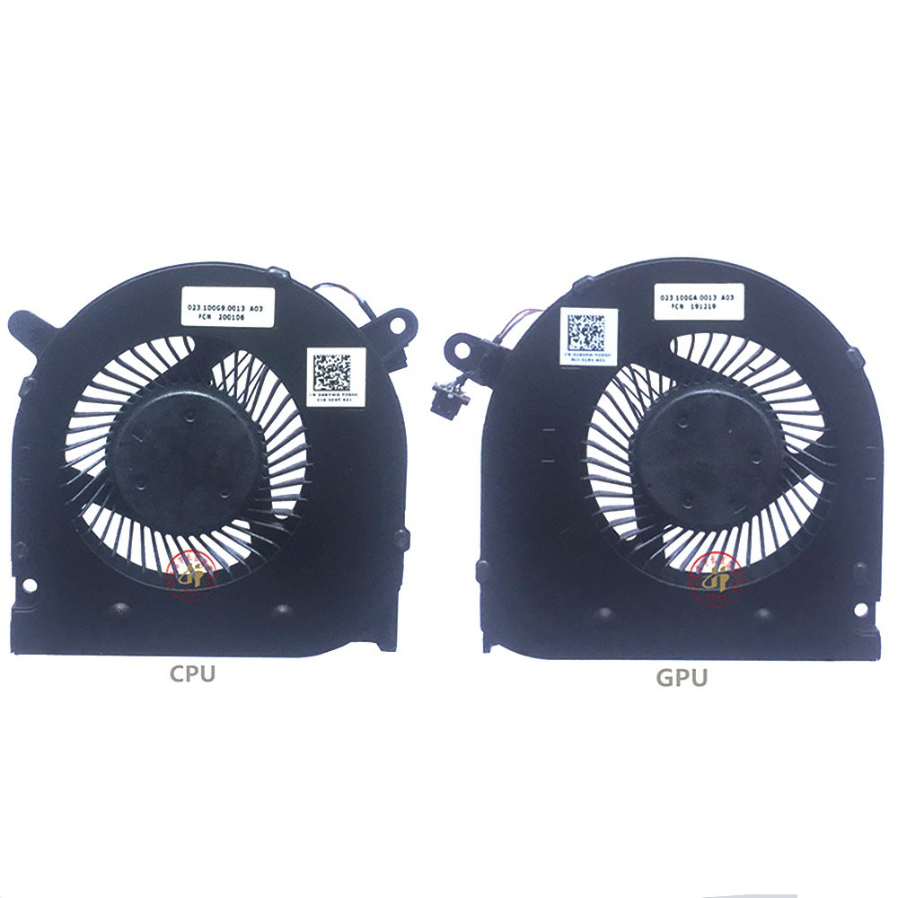 COOLER FAN สําหรับ DELL G3-3590 G5-45500 P89F CPU COOLING FAN 04NYWG 0160GM 023.100G9.0013 & 023.100