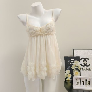 สลิงตาข่ายลูกไม้หวานชุดแต่งตัวนางฟ้า ชุดลําลอง