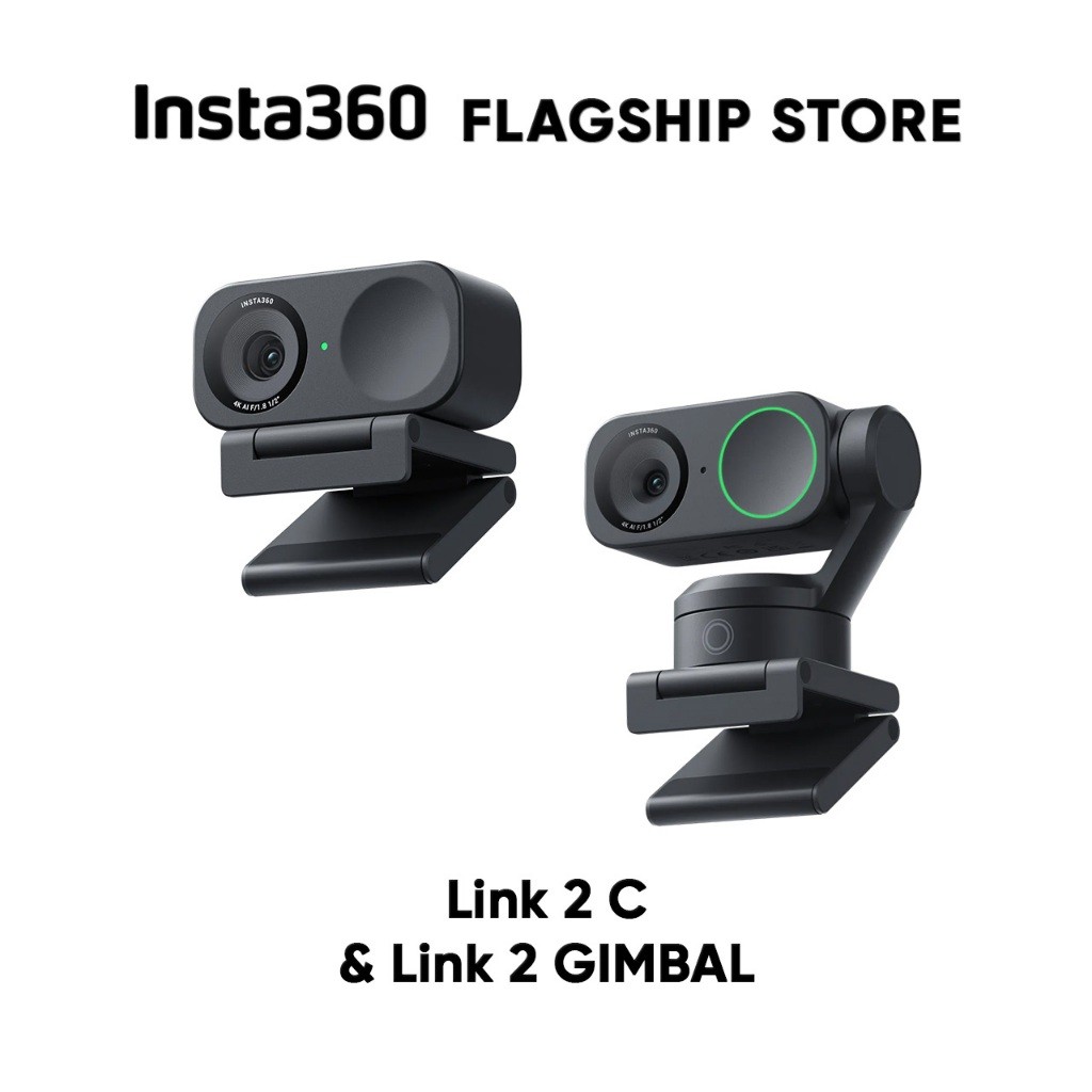 กล้อง Insta360 LINK 2 Webcam 4K มีไมค์ในตัว เหมาะประชุม คอนเฟอเรนซ์