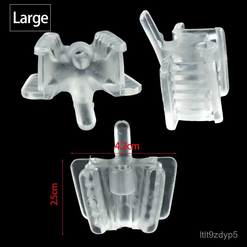 3pcs Dental Silicone Mouth Opener Prop Support Holding Saliva Ejector Suction Tip Occlusal Pad Retra