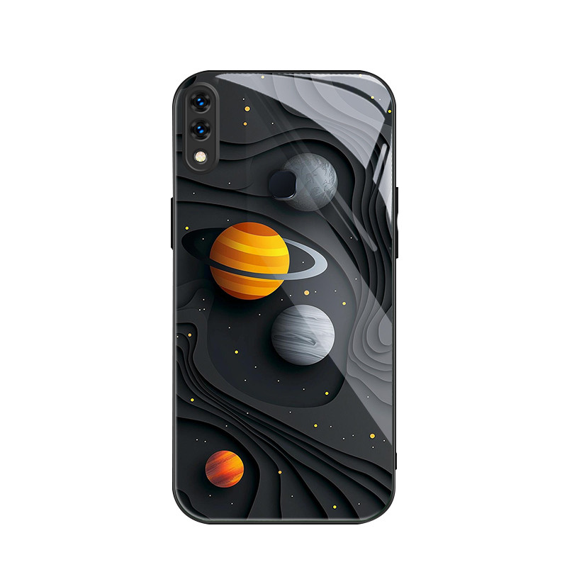 สําหรับ Vivo V11i& Vivo Z3& Vivo Z3i , Starry Planet, บุคลิกภาพอินเทรนด์, เคสป้องกันโทรศัพท์ป้องกันก