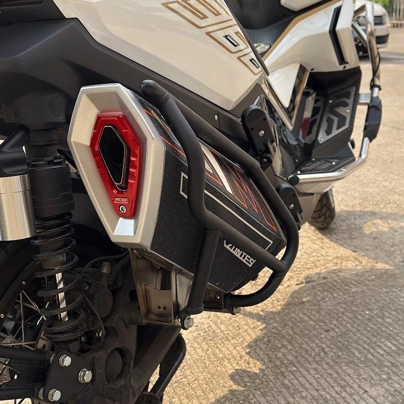 สําหรับ ZONTES 368G 368 K 368M 368-G รถจักรยานยนต์ท่อไอเสียท่อ Guard กันชน Anti Drop Bar - รูปที่ 4