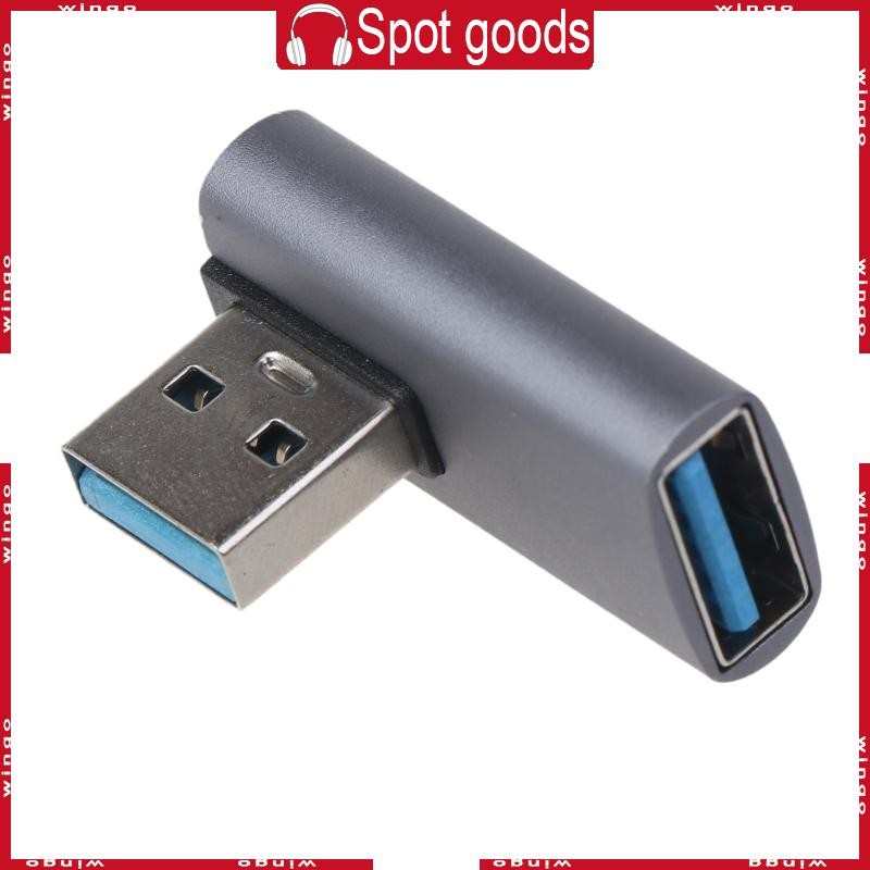 WIN 10Gbps USB to USB 3 0 อะแดปเตอร์ USB Female to USB A Male Converter สําหรับแล็ปท็อปรองรับการถ่าย