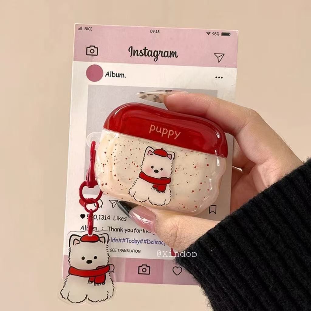 West Highland Puppy เหมาะสําหรับ Lenovo lp40pro เคสหูฟัง LP40 ไร้สาย Lenovo LP40 หูฟังป้องกันกรณี