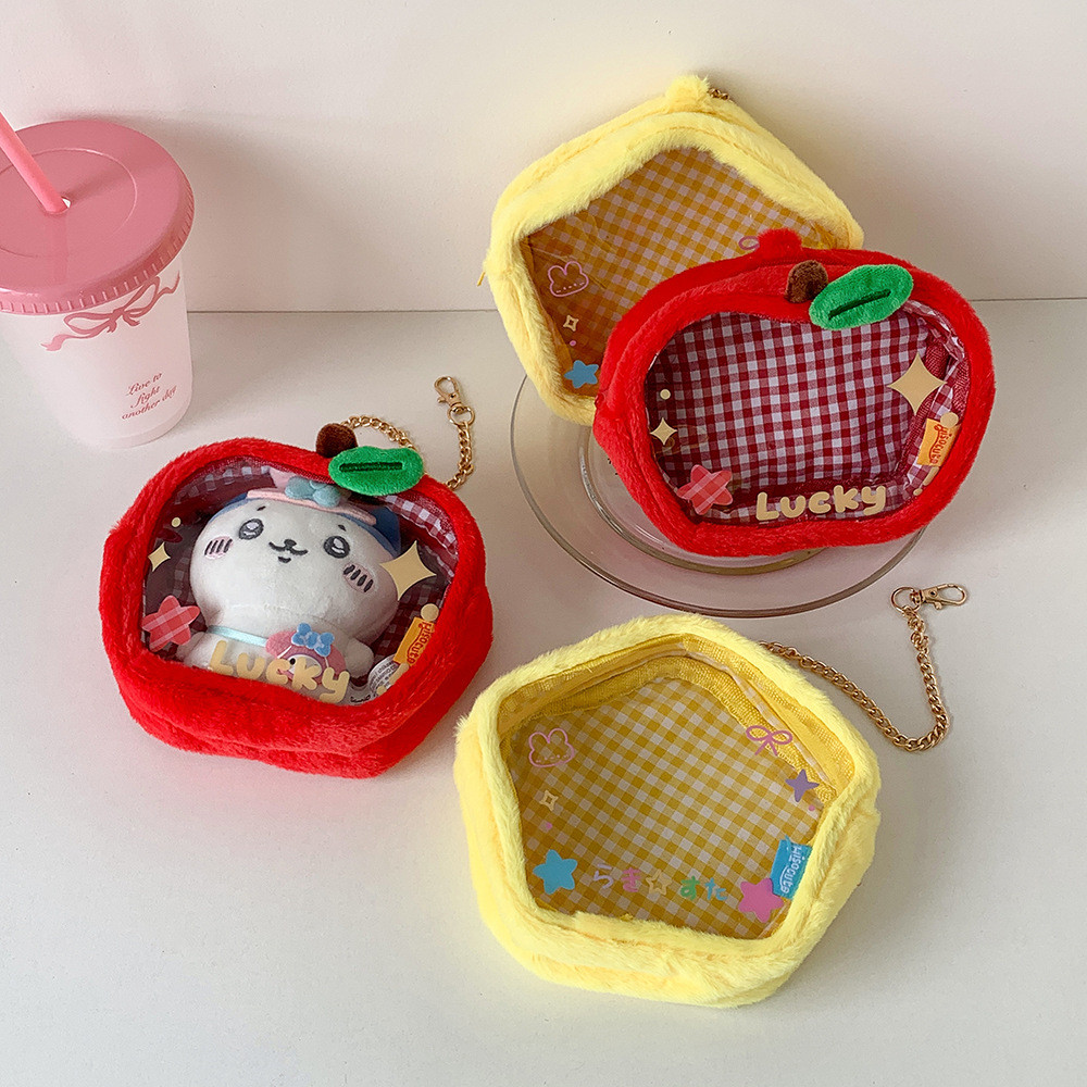 การ์ตูน Apple Star สามมิติ Outing Walking Baby Bag Girl Travel จี้โปร่งใส - รูปที่ 4