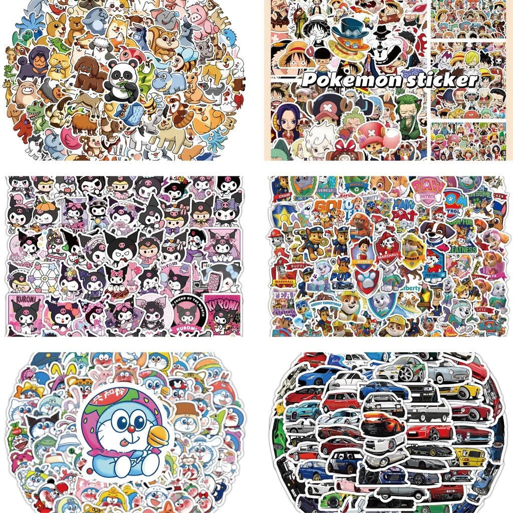 ✨T Thailand Shipping✨100/200แผ่นน่ารักSanrio Pawsการ์ตูนภาพคอลเลกชันGraffitiสติกเกอร์DIYโทรศัพท์มือถือแท็บเล็ตกระเป๋าเดินทางกันน้ําInsสติกเกอร์คอมพิวเตอร์