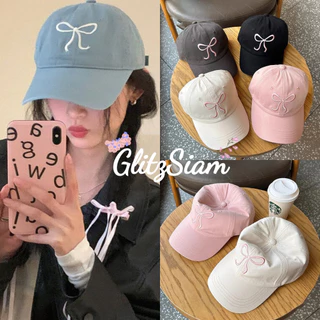 GlitzSiam👒หมวกสไตล์เกาหลี👒หมวกแก็ป หมวกแก๊ปเบสบอล แฟชั่นกันuv หมวกผู้หญิง ส่งจากไทย