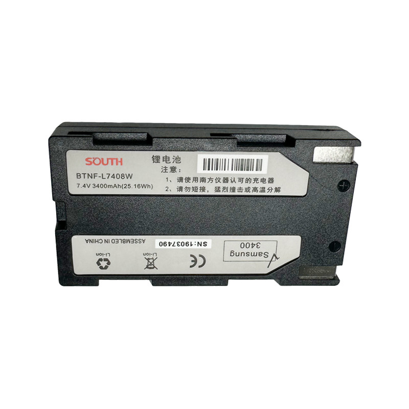 แบตเตอรี่ GPS RTK 7.4V 3400mAh BT-L7408W สำหรับ South S82 Ruide R90i / R6 Kolida K5 / K9 Sanding T66
