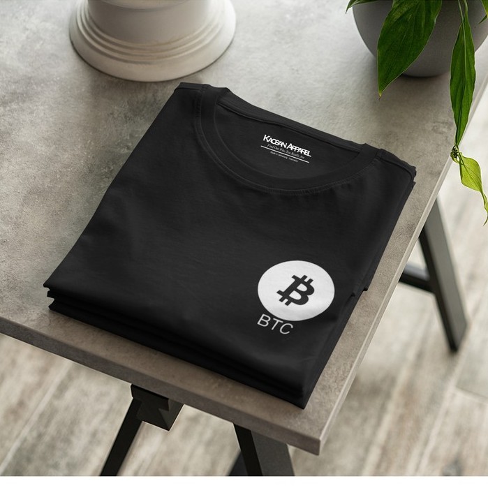 เสื้อยืด Crypto "Bitcoin BTC" - เสื้อยืด Cryptocurrency / เสื้อยืด Bitcoin / เสื้อยืด Crypto / เสื้อ