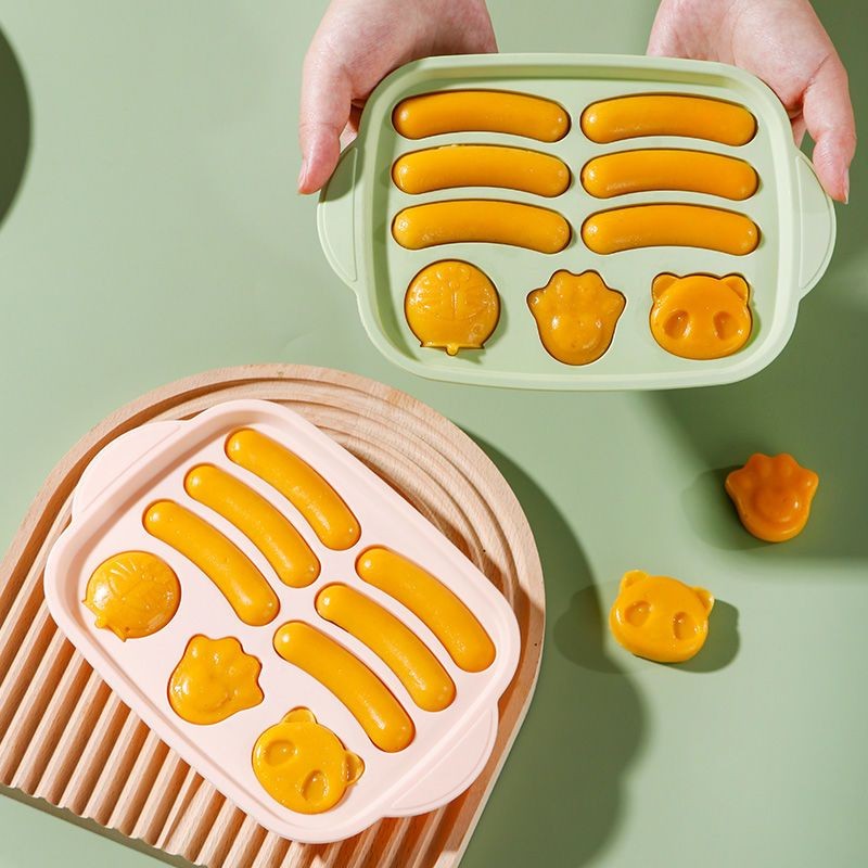 แม่พิมพ์อาหารเสริมเด็ก เกรดอาหารซิลิโคนนึ่งได้ทนอุณหภูมิสูงเด็กนึ่งเค้กแม่พิมพ์การ์ตูนไส้กรอกเค้กข้าวครัวเรือนอาหารเสริมทารกแม่พิมพ์อาหารเกรดซิลิโคนนึ่งทนอุณหภูมิสูงเด็กนึ่งเค้กแม่พิมพ์การ์ตูนซอ - รูปที่ 5