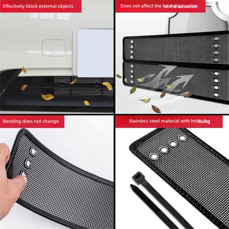 ตะแกรงกันหิน แบบหนา Aion Y Plus ชุดแต่ง แบบติดภายใน🚗ไม่ต้องตัด มีอุปกรณ์ให้ครบชุดพร้อมติดตั้งได้ทันที	 - รูปที่ 4