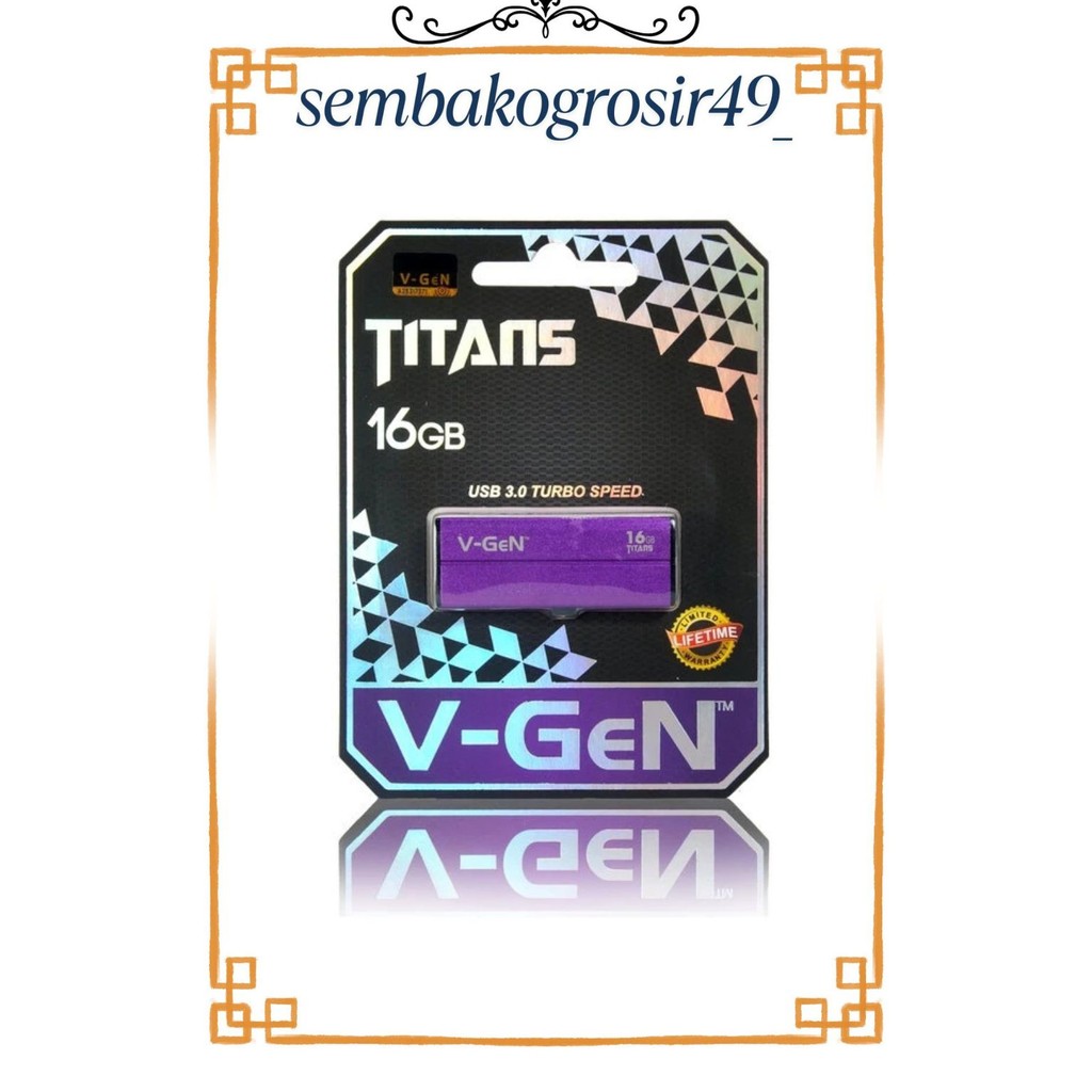 SG49 Flashdisk VGEN V-GEN/LEXAR 16GB/128GB/ 64GB/32GB USB 2.0 Flashdrive ORI