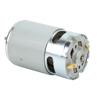 RS-550 ไมโครมอเตอร์ DC 12-24V 22000 rpm สำหรับสว่านมือไฟฟ้าไร้สายแบบต่างๆ