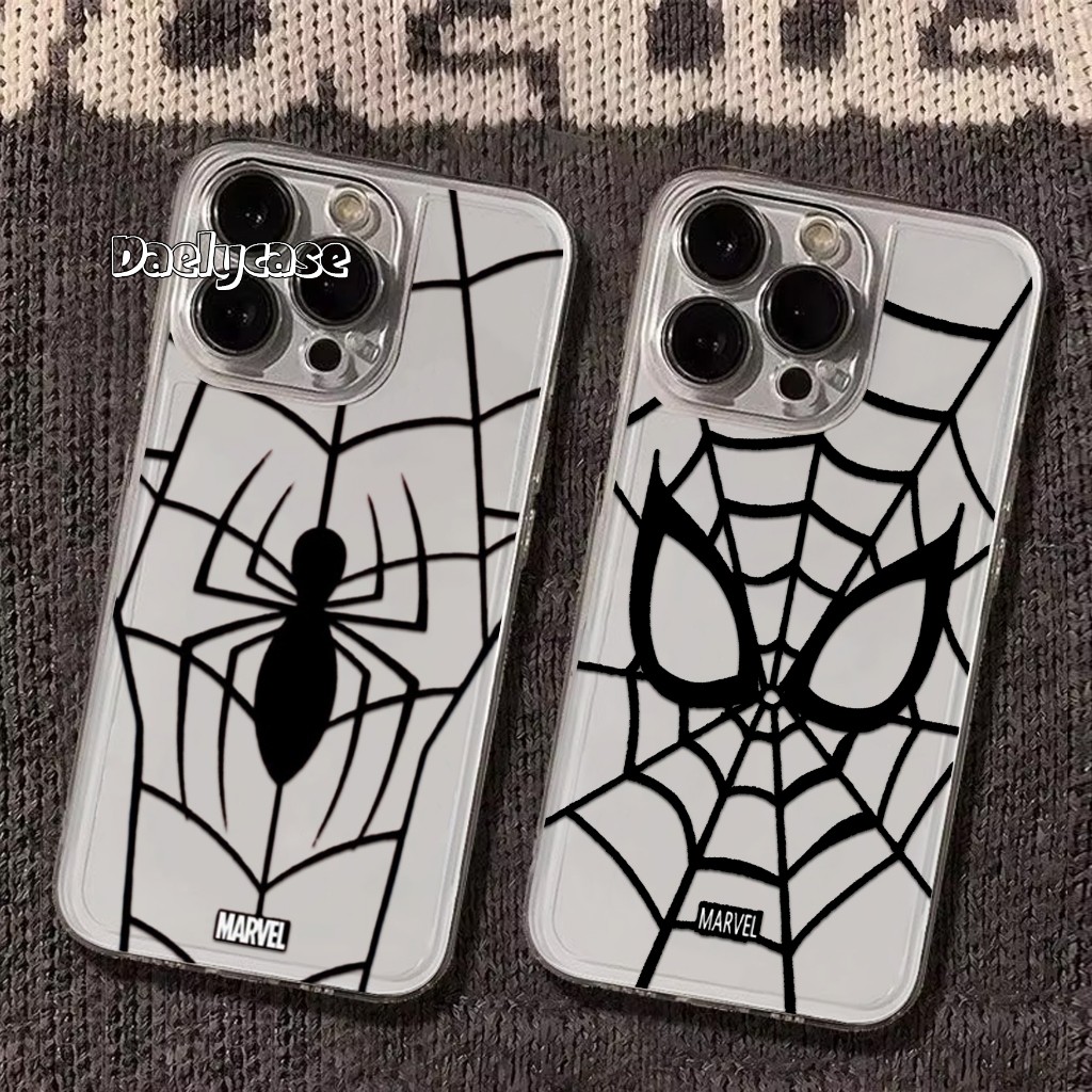 HP Daelycase Marvel Case Spiderman สําหรับ Tecno Spark GO 1 - Pova 6 5G - Pova 5 - Pova 4 - Pova Neo