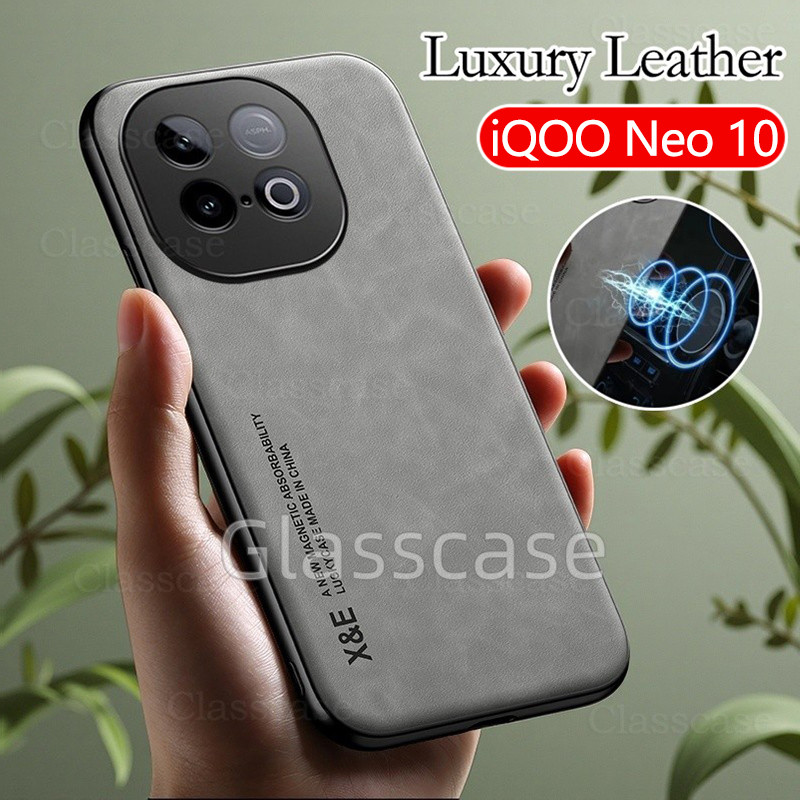 IQOO Neo 10 2025 สําหรับ Vivo iQOO Neo 10 1 0 Neo10 iQOONeo10 หรูหราหนังเคสโทรศัพท์แฟชั่นคู่ป้องกันป