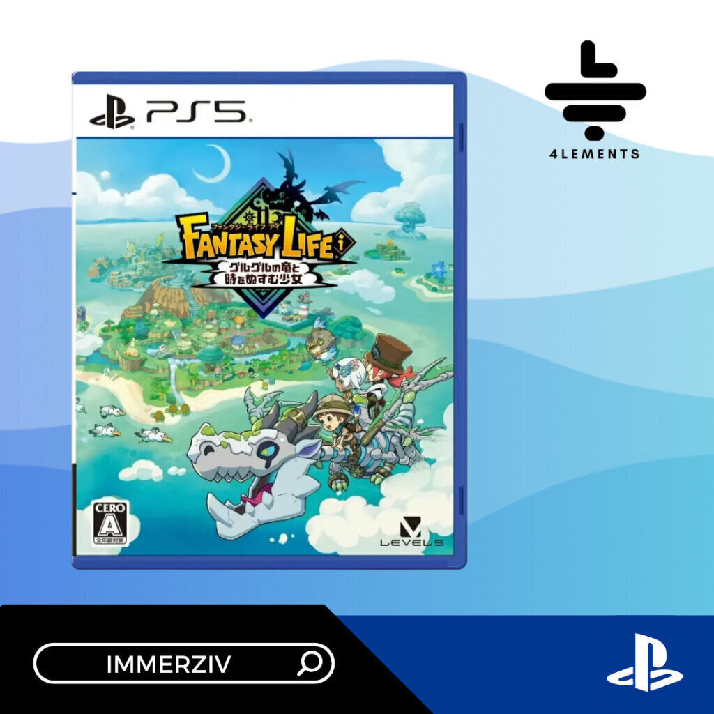 (พร้อมส่ง) PS5 FANTASY LIFE: THE GIRL WHO STEALS TIME (R2/JP) (GAME) (ENG) (BY IMMERZIV)