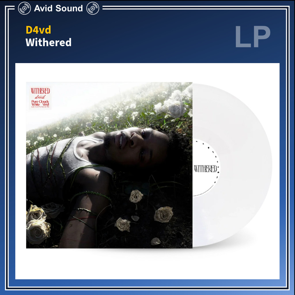 แผ่นเสียง D4vd Withered ใหม่ ซีล D4vd Vinyl LP