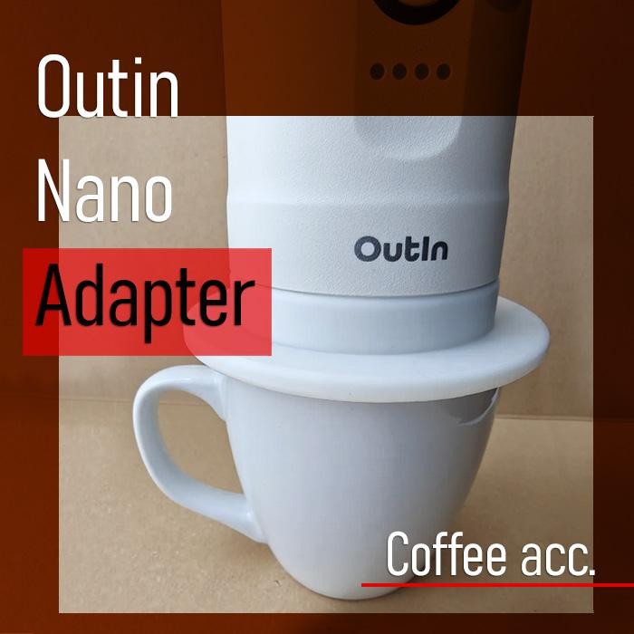 ออกอิน นาโนอะแดปเตอร์ยืนขนาดกะทัดรัดผู้ถือกาแฟเอสเพรสโซ่ชั้นวางกาแฟยืนชั้นวางอุปกรณ์เสริม