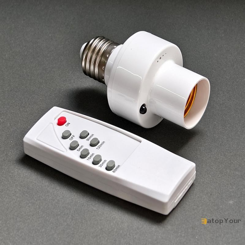 EatopYour] AC85-265V E27 ฐานโคมไฟพร้อมรีโมทคอนโทรลอัจฉริยะไร้สายที่วางโคมไฟอัจฉริยะอุปกรณ์เสริมบ้านอัจฉริยะใหม่