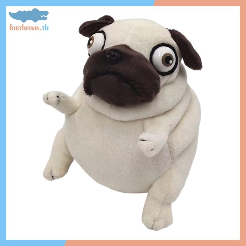 Forthewin 10/14 ซม.น่าเกลียดและน่ารักทรายสุนัขนั่ง Pug สุนัขตุ๊กตาตุ๊กตาสําหรับเด็กเด็กของขวัญวันเกิด th