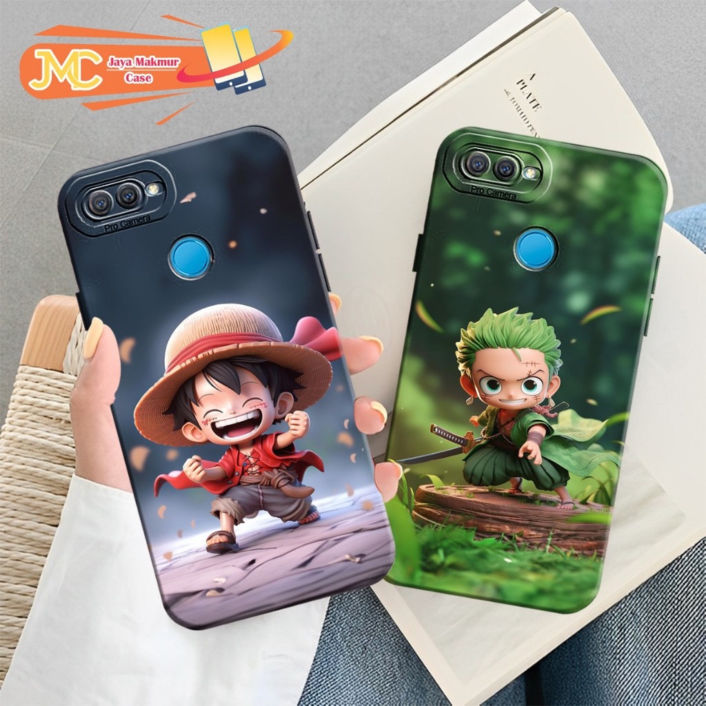 [Ops01] เคส Oppo A5s A7 A12 A11K F9 REALME 2 PRO A3S A1K REALME C2 One Piece Miniature น่ารักอินเทรน