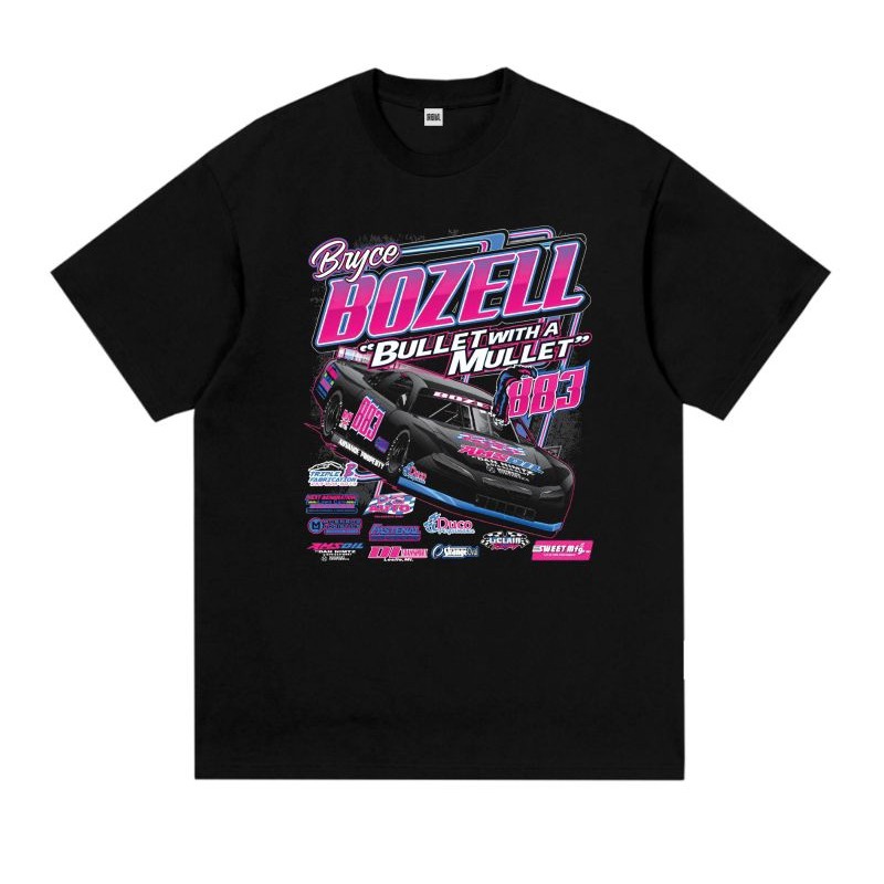 (C0D) speedoff T-shirt Vintage Bozell Black T-shirt