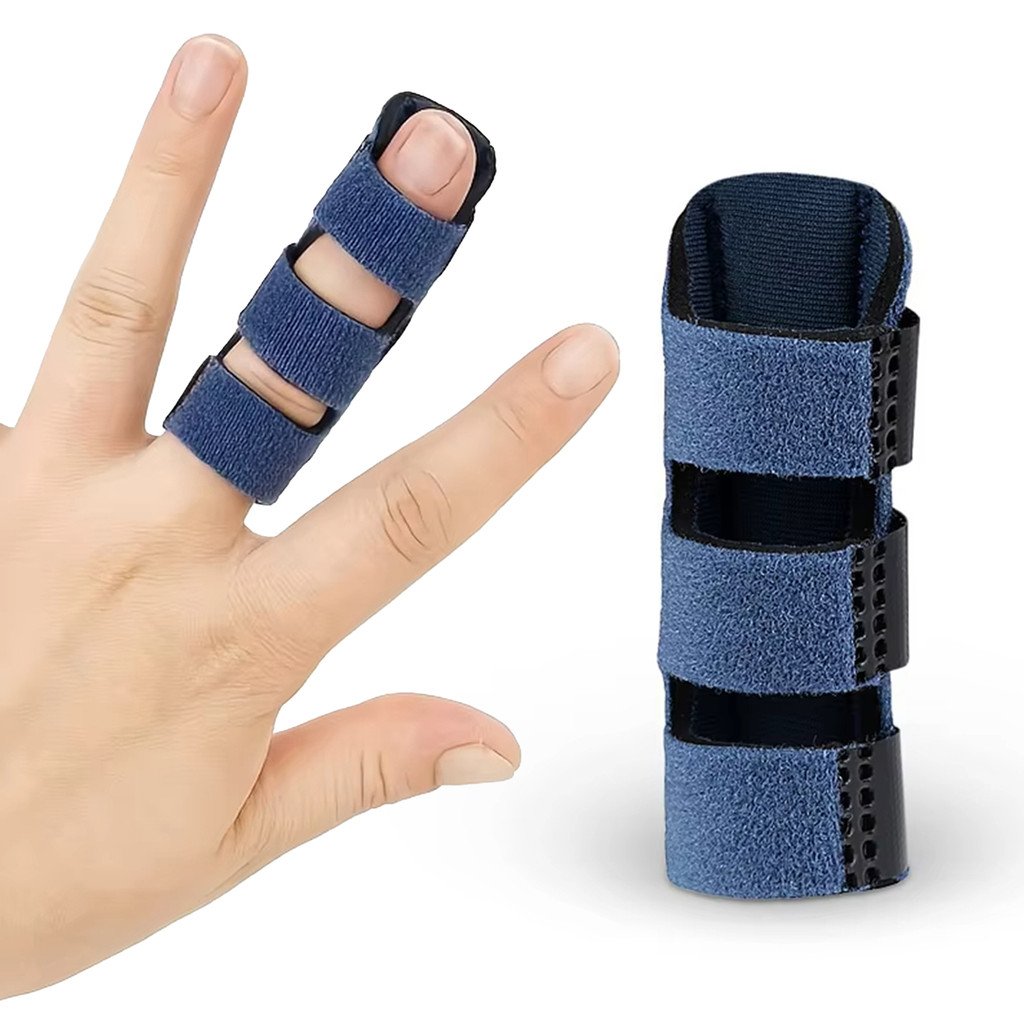 1PCS Trigger Finger Splint,Finger SplintsสําหรับยืดและWake Finger & Broken Finger Braceเหมาะกับ